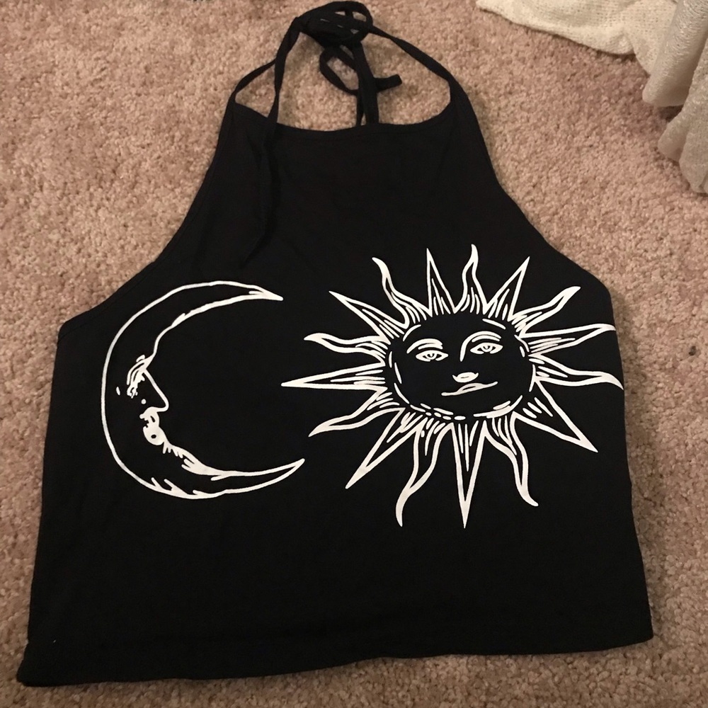 Sun and Moon Halter